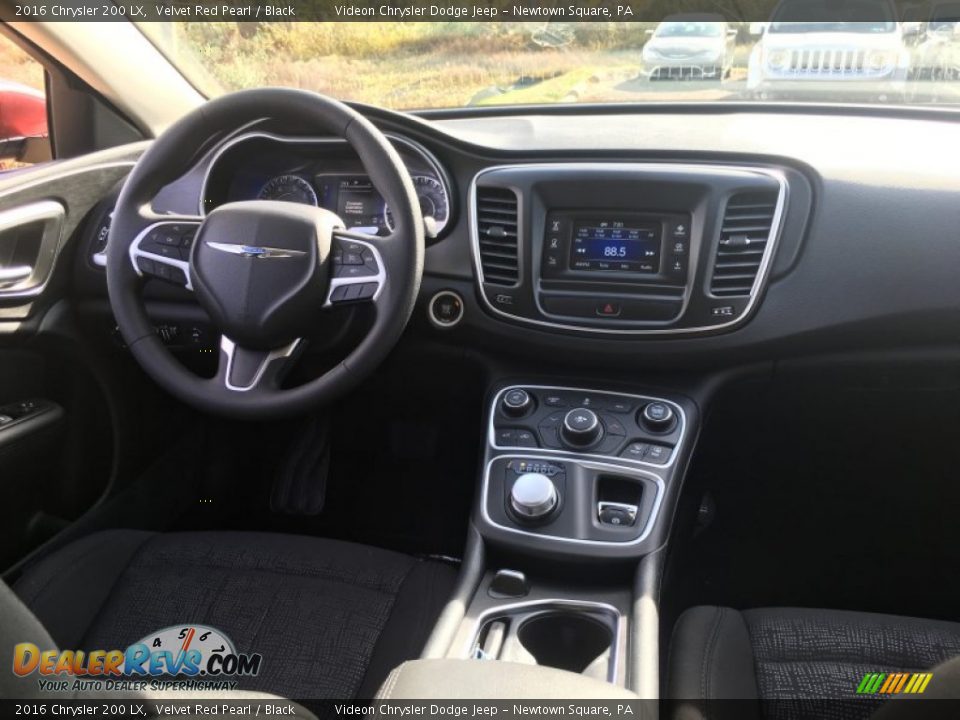 2016 Chrysler 200 LX Velvet Red Pearl / Black Photo #4