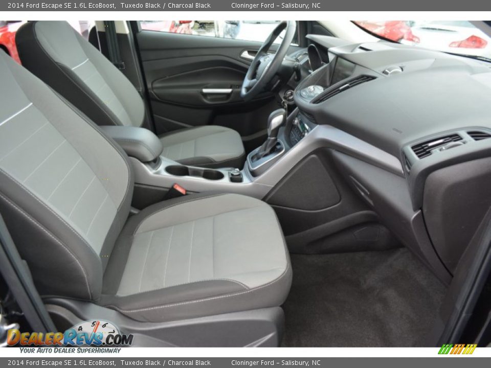 2014 Ford Escape SE 1.6L EcoBoost Tuxedo Black / Charcoal Black Photo #18