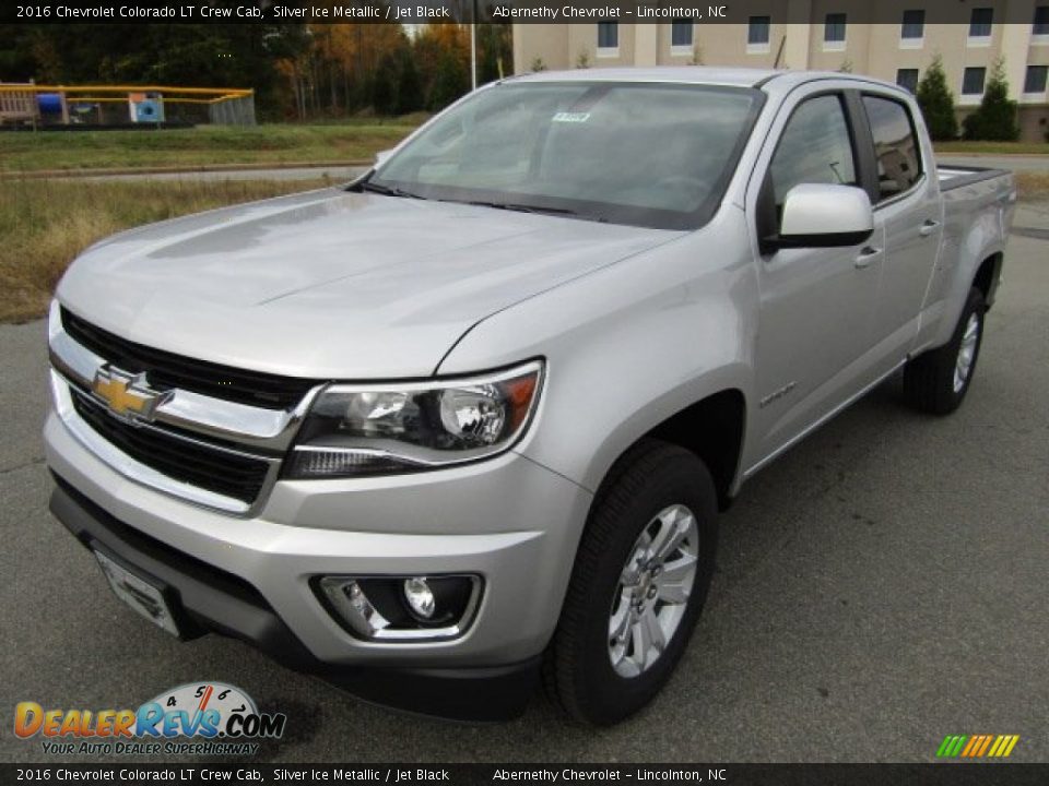 Silver Ice Metallic 2016 Chevrolet Colorado LT Crew Cab Photo #2