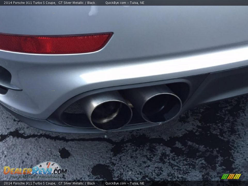 2014 Porsche 911 Turbo S Coupe GT Silver Metallic / Black Photo #7