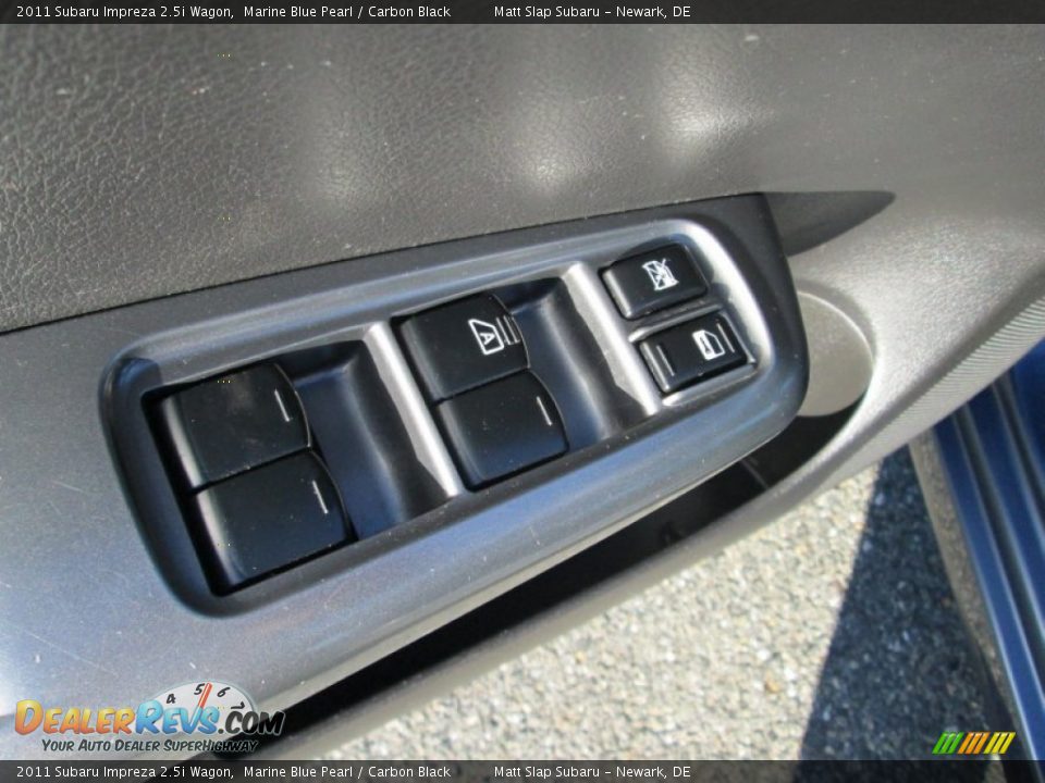 2011 Subaru Impreza 2.5i Wagon Marine Blue Pearl / Carbon Black Photo #14