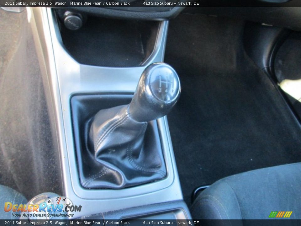 2011 Subaru Impreza 2.5i Wagon Marine Blue Pearl / Carbon Black Photo #25