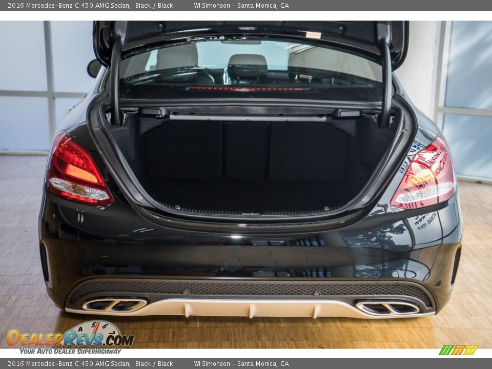 2016 Mercedes-Benz C 450 AMG Sedan Black / Black Photo #5