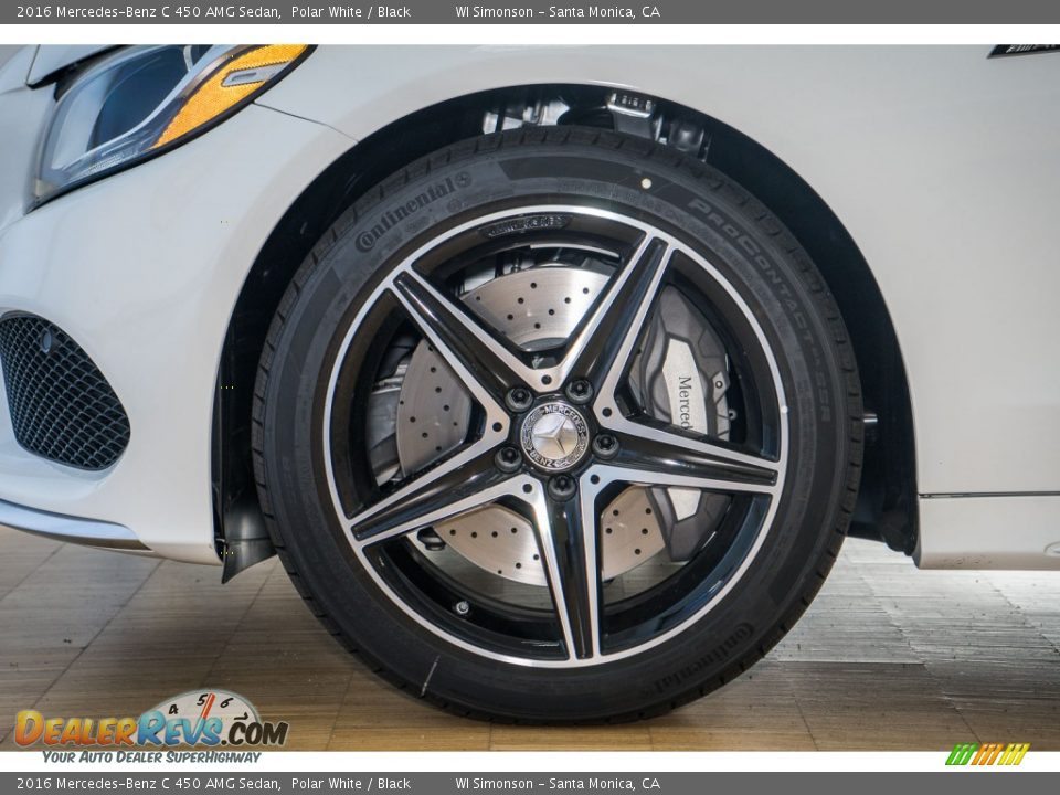 2016 Mercedes-Benz C 450 AMG Sedan Wheel Photo #10