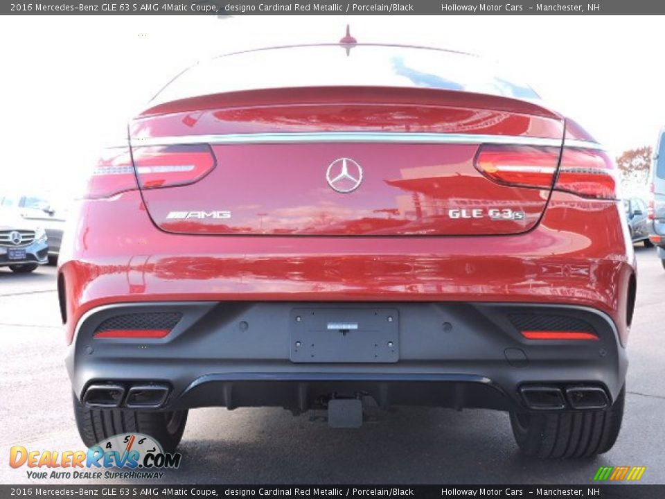 designo Cardinal Red Metallic 2016 Mercedes-Benz GLE 63 S AMG 4Matic Coupe Photo #4