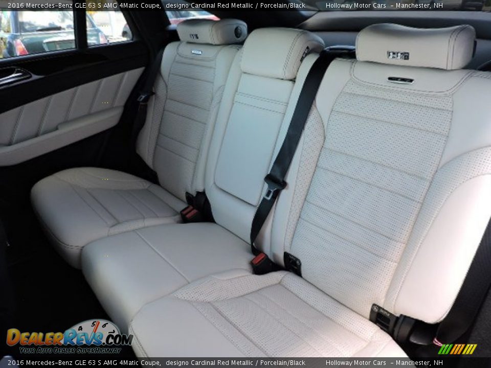 Rear Seat of 2016 Mercedes-Benz GLE 63 S AMG 4Matic Coupe Photo #7