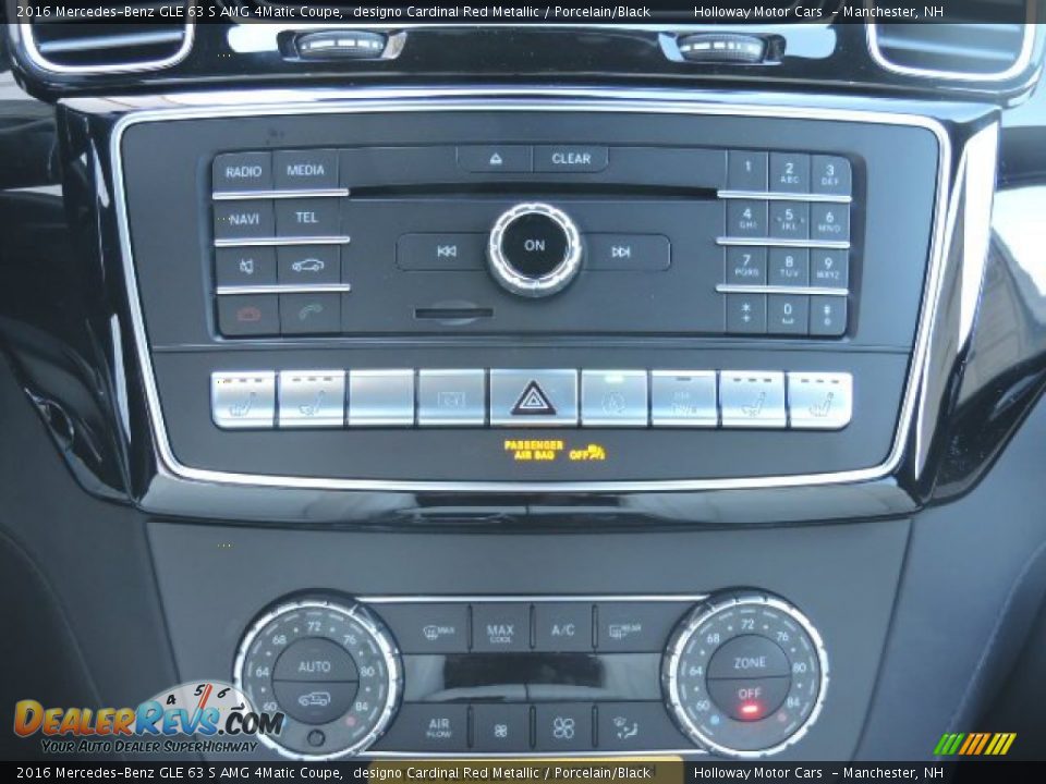Controls of 2016 Mercedes-Benz GLE 63 S AMG 4Matic Coupe Photo #9