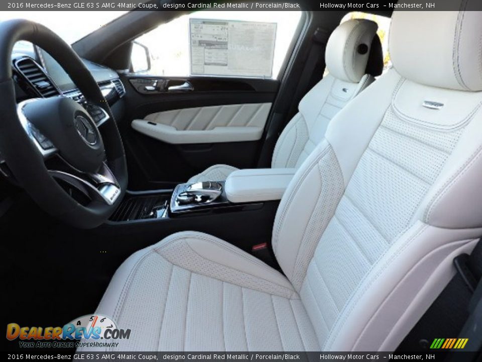 Front Seat of 2016 Mercedes-Benz GLE 63 S AMG 4Matic Coupe Photo #12
