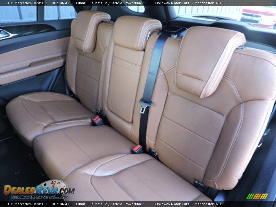 Rear Seat of 2016 Mercedes-Benz GLE 300d 4MATIC Photo #7