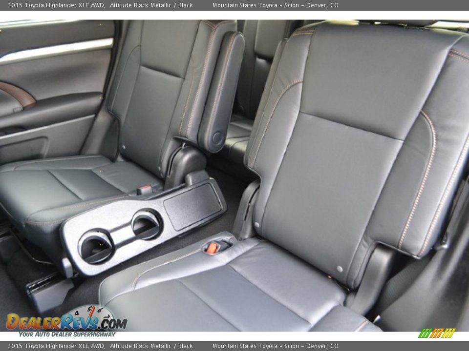 2015 Toyota Highlander XLE AWD Attitude Black Metallic / Black Photo #7