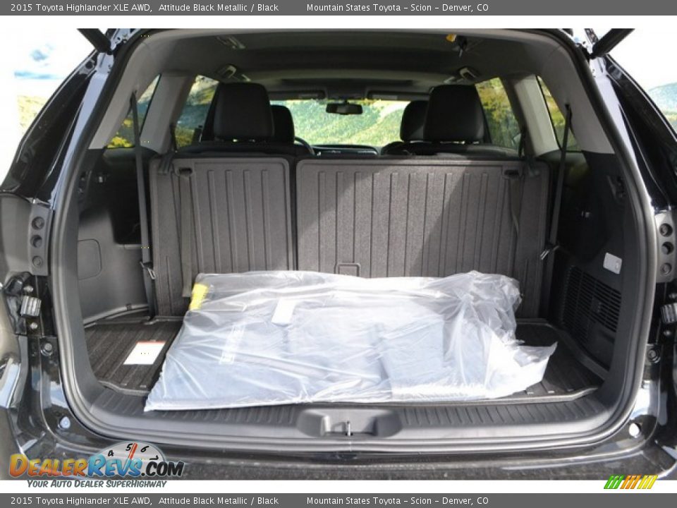 2015 Toyota Highlander XLE AWD Attitude Black Metallic / Black Photo #9