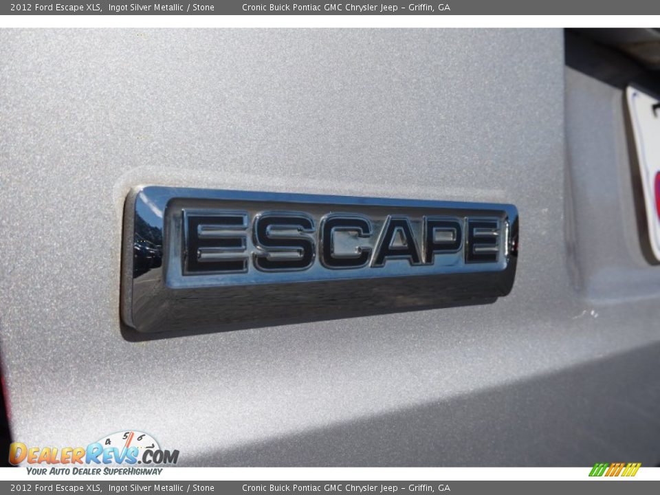 2012 Ford Escape XLS Ingot Silver Metallic / Stone Photo #13