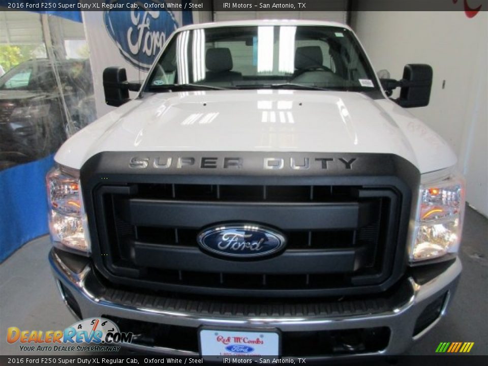 2016 Ford F250 Super Duty XL Regular Cab Oxford White / Steel Photo #2