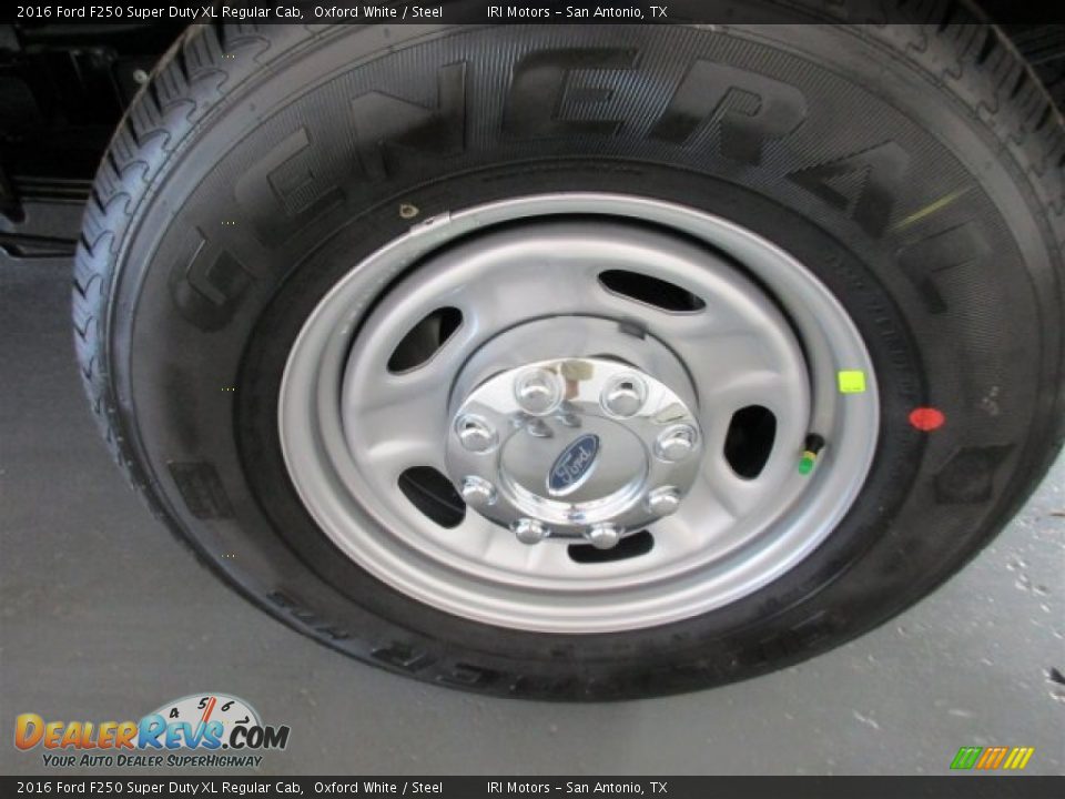 2016 Ford F250 Super Duty XL Regular Cab Oxford White / Steel Photo #5
