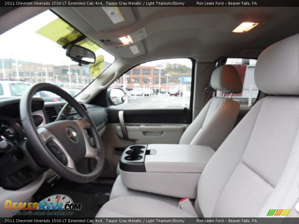 2011 Chevrolet Silverado 1500 LT Extended Cab 4x4 Taupe Gray Metallic / Light Titanium/Ebony Photo #12