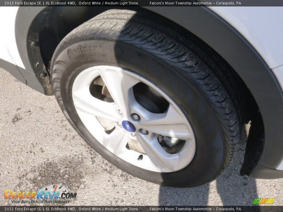 2013 Ford Escape SE 1.6L EcoBoost 4WD Oxford White / Medium Light Stone Photo #4