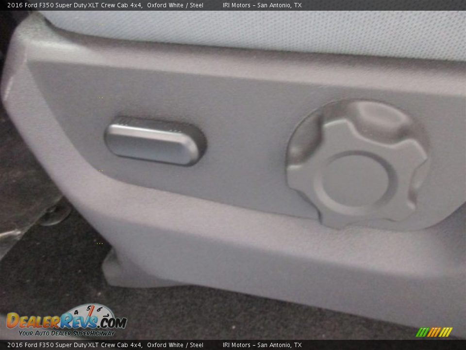 2016 Ford F350 Super Duty XLT Crew Cab 4x4 Oxford White / Steel Photo #15