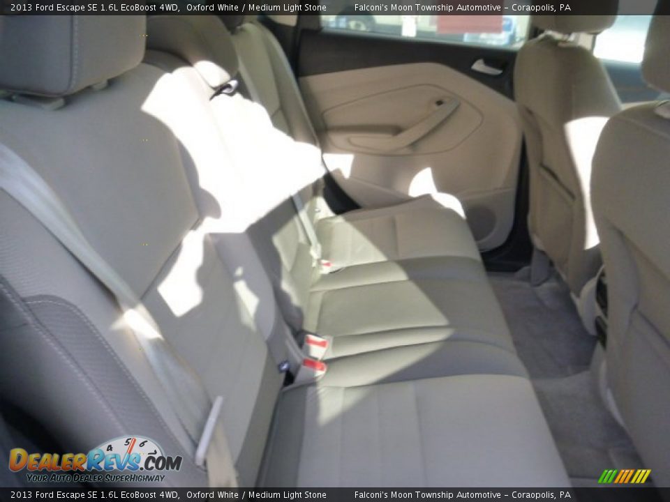 2013 Ford Escape SE 1.6L EcoBoost 4WD Oxford White / Medium Light Stone Photo #13