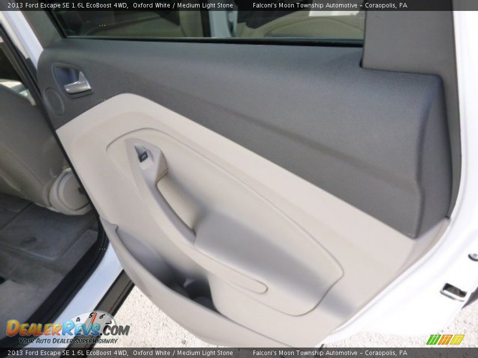 2013 Ford Escape SE 1.6L EcoBoost 4WD Oxford White / Medium Light Stone Photo #14