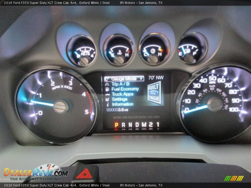 2016 Ford F350 Super Duty XLT Crew Cab 4x4 Oxford White / Steel Photo #20