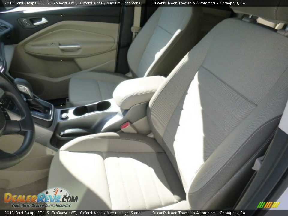 2013 Ford Escape SE 1.6L EcoBoost 4WD Oxford White / Medium Light Stone Photo #15