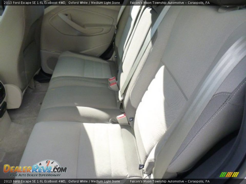 2013 Ford Escape SE 1.6L EcoBoost 4WD Oxford White / Medium Light Stone Photo #16