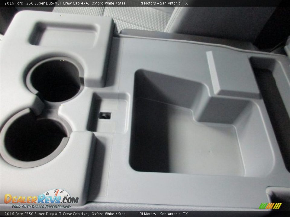 2016 Ford F350 Super Duty XLT Crew Cab 4x4 Oxford White / Steel Photo #22