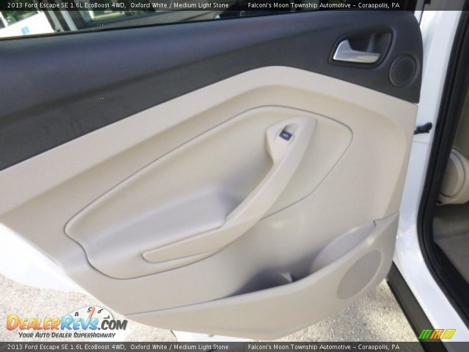 2013 Ford Escape SE 1.6L EcoBoost 4WD Oxford White / Medium Light Stone Photo #18