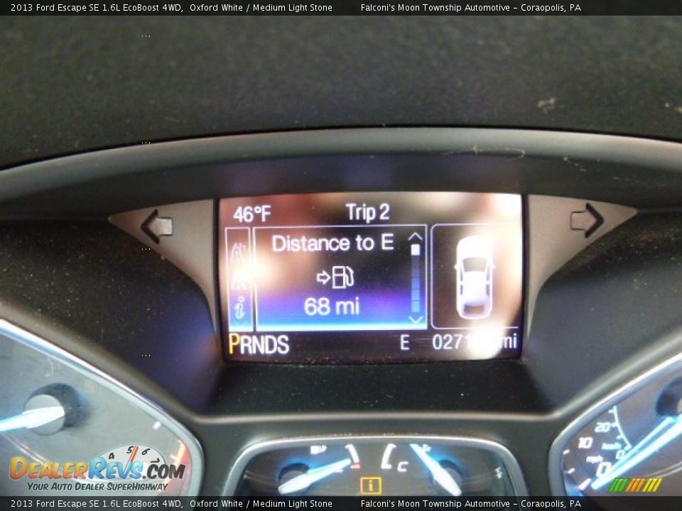 2013 Ford Escape SE 1.6L EcoBoost 4WD Oxford White / Medium Light Stone Photo #24