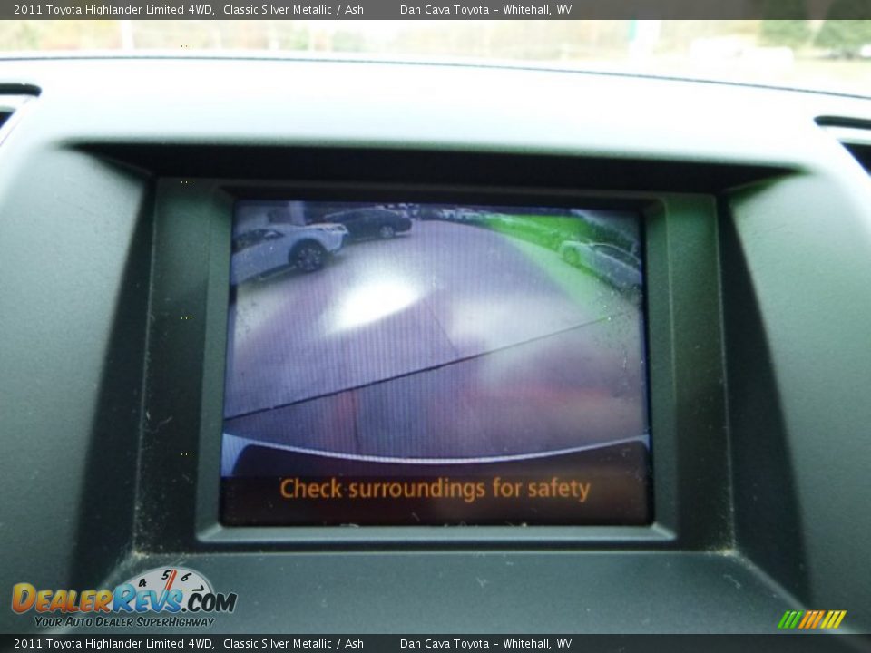 2011 Toyota Highlander Limited 4WD Classic Silver Metallic / Ash Photo #17