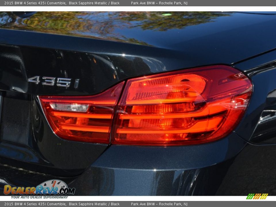 2015 BMW 4 Series 435i Convertible Black Sapphire Metallic / Black Photo #25