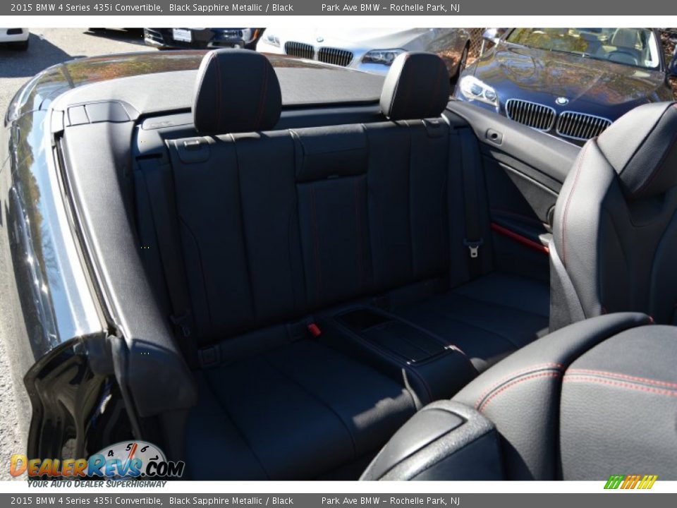 2015 BMW 4 Series 435i Convertible Black Sapphire Metallic / Black Photo #27