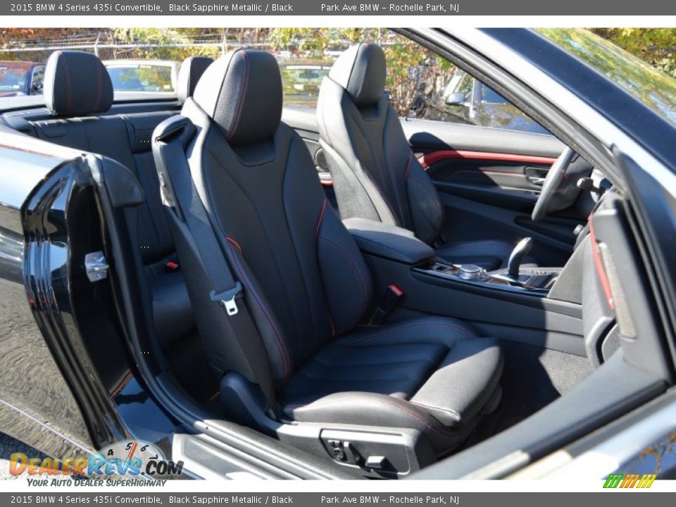 2015 BMW 4 Series 435i Convertible Black Sapphire Metallic / Black Photo #30