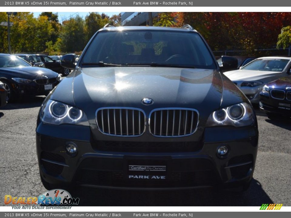 2013 BMW X5 xDrive 35i Premium Platinum Gray Metallic / Black Photo #8