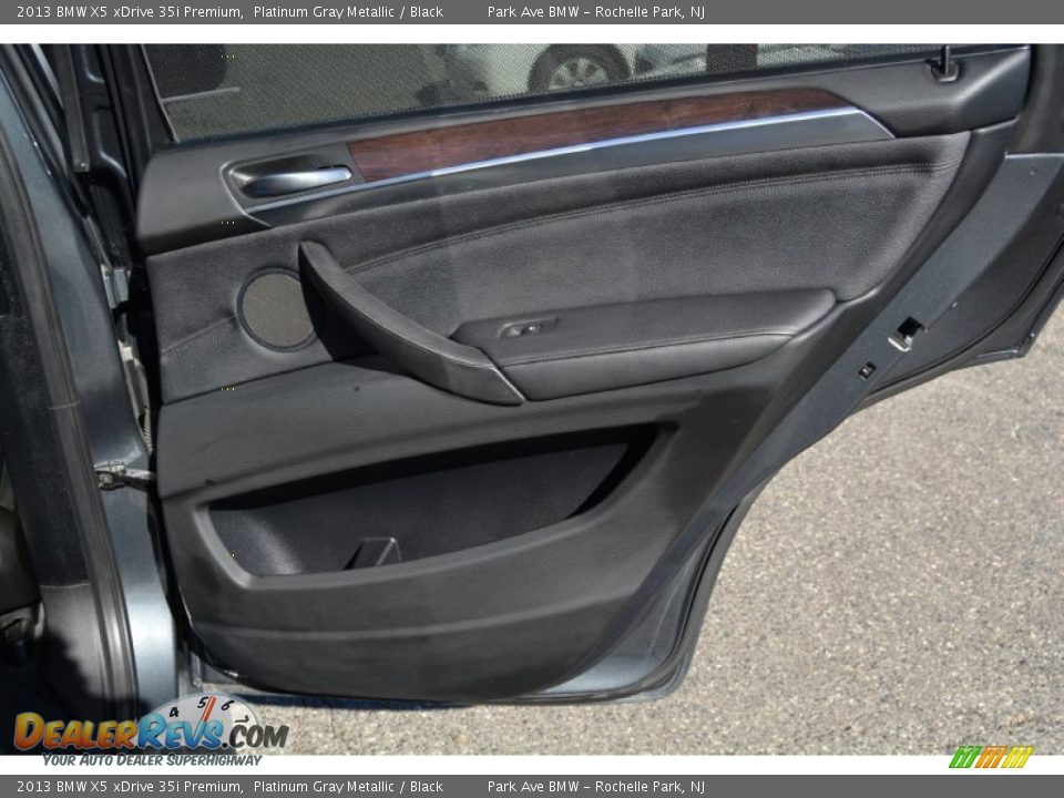 2013 BMW X5 xDrive 35i Premium Platinum Gray Metallic / Black Photo #26