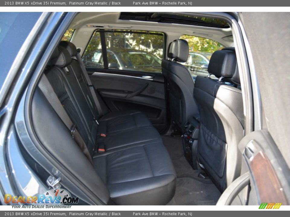 2013 BMW X5 xDrive 35i Premium Platinum Gray Metallic / Black Photo #27