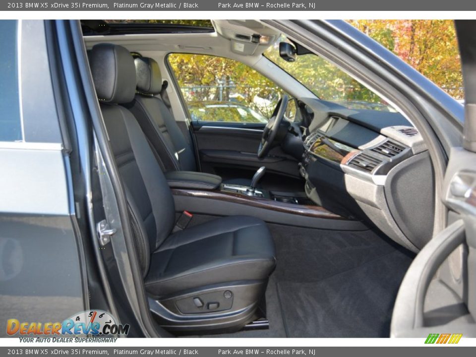 2013 BMW X5 xDrive 35i Premium Platinum Gray Metallic / Black Photo #30