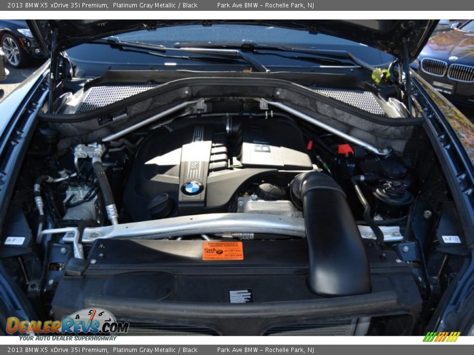 2013 BMW X5 xDrive 35i Premium Platinum Gray Metallic / Black Photo #32