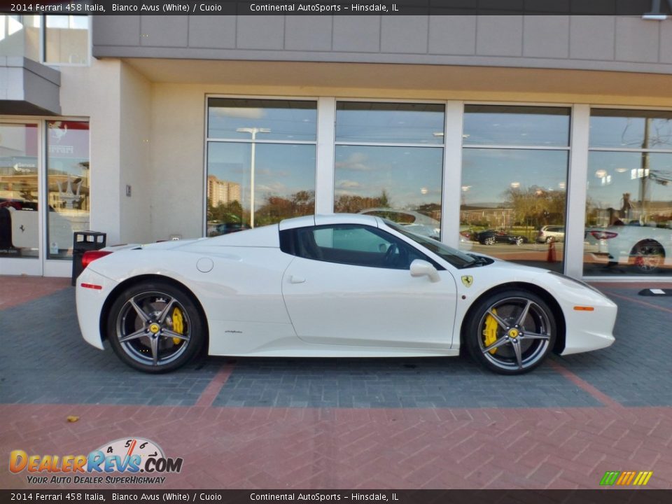 Bianco Avus (White) 2014 Ferrari 458 Italia Photo #7