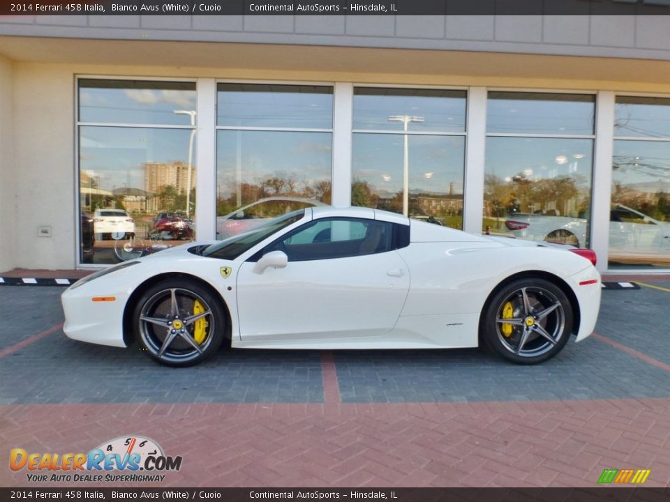 Bianco Avus (White) 2014 Ferrari 458 Italia Photo #14