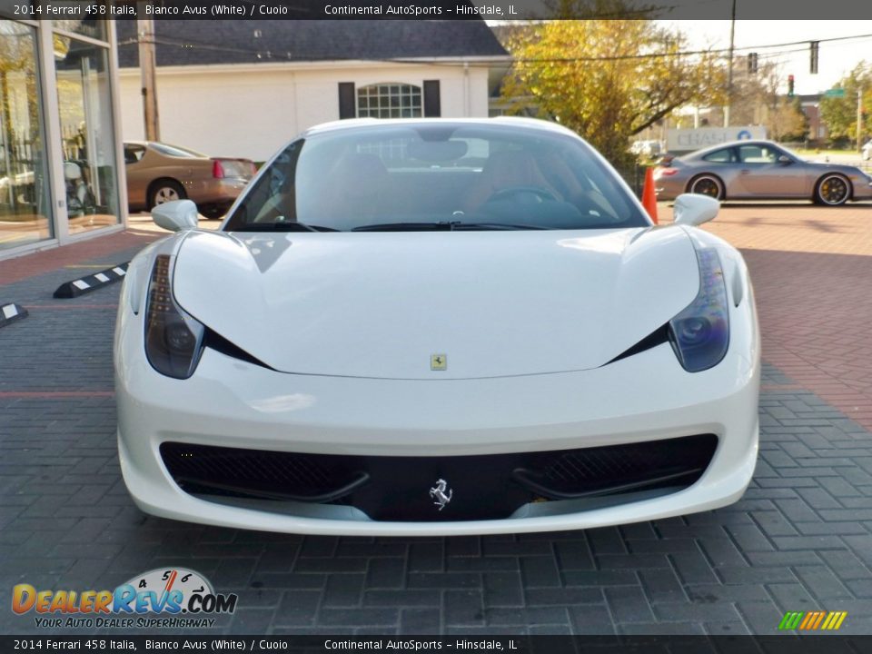 2014 Ferrari 458 Italia Bianco Avus (White) / Cuoio Photo #16