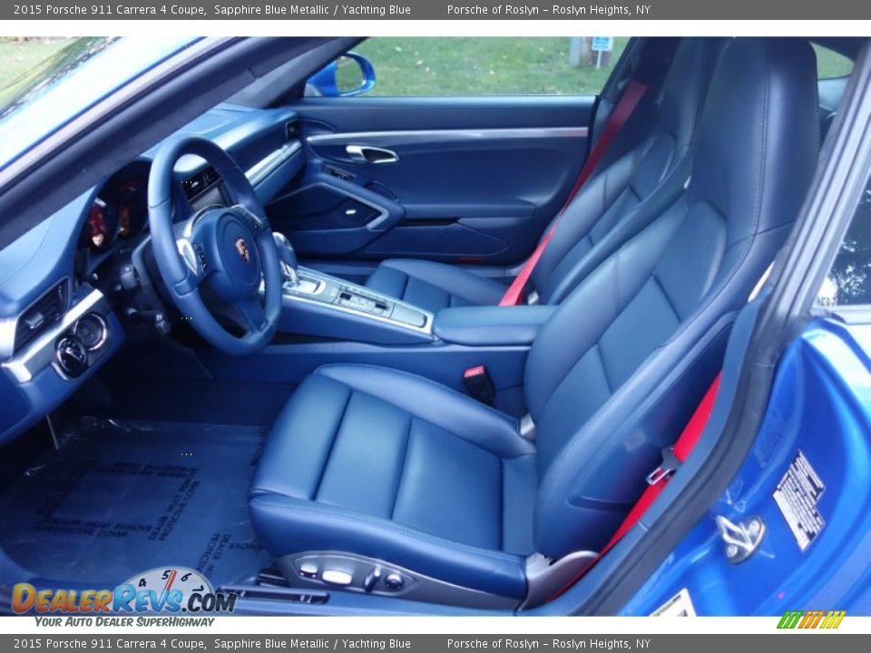 Front Seat of 2015 Porsche 911 Carrera 4 Coupe Photo #17