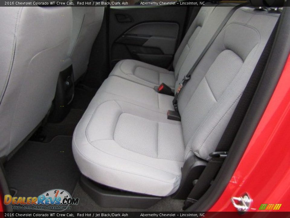 Rear Seat of 2016 Chevrolet Colorado WT Crew Cab Photo #15