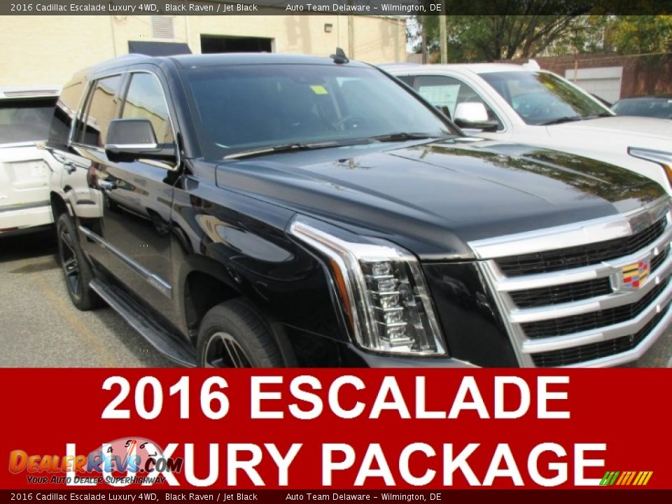 2016 Cadillac Escalade Luxury 4WD Black Raven / Jet Black Photo #1