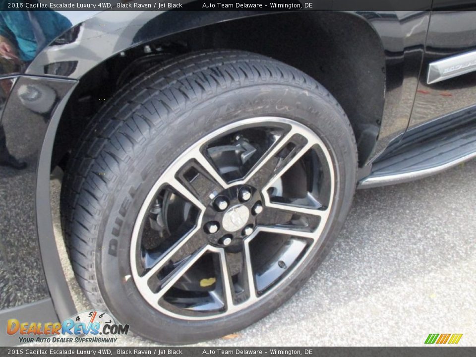 2016 Cadillac Escalade Luxury 4WD Black Raven / Jet Black Photo #8