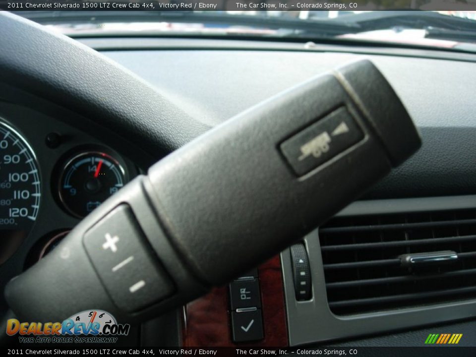 2011 Chevrolet Silverado 1500 LTZ Crew Cab 4x4 Victory Red / Ebony Photo #24