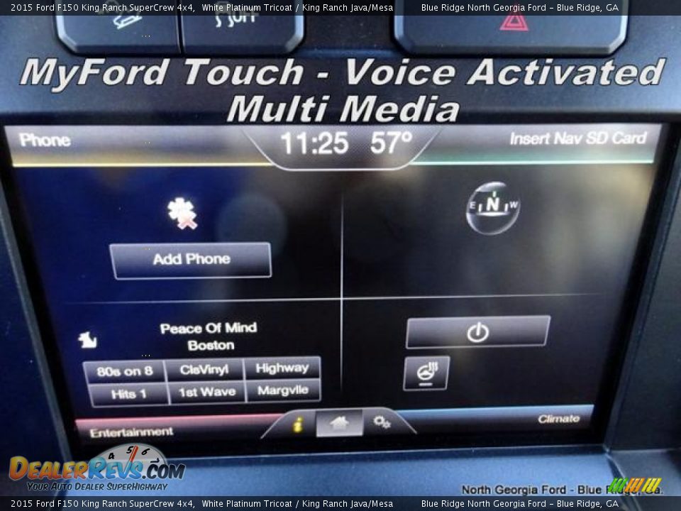 2015 Ford F150 King Ranch SuperCrew 4x4 White Platinum Tricoat / King Ranch Java/Mesa Photo #21