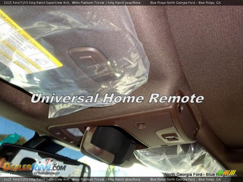2015 Ford F150 King Ranch SuperCrew 4x4 White Platinum Tricoat / King Ranch Java/Mesa Photo #26