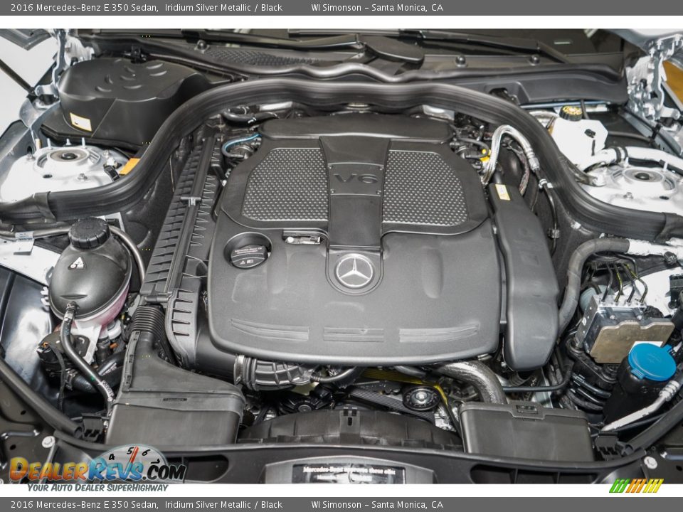 2016 Mercedes-Benz E 350 Sedan Iridium Silver Metallic / Black Photo #9