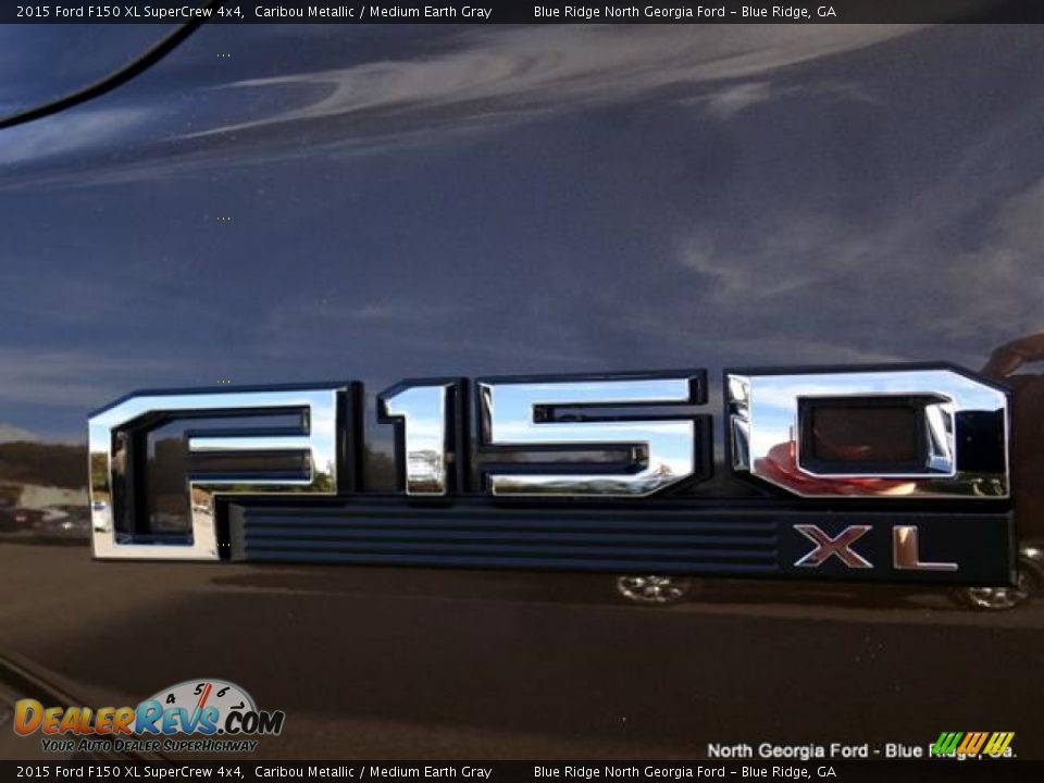 2015 Ford F150 XL SuperCrew 4x4 Caribou Metallic / Medium Earth Gray Photo #36